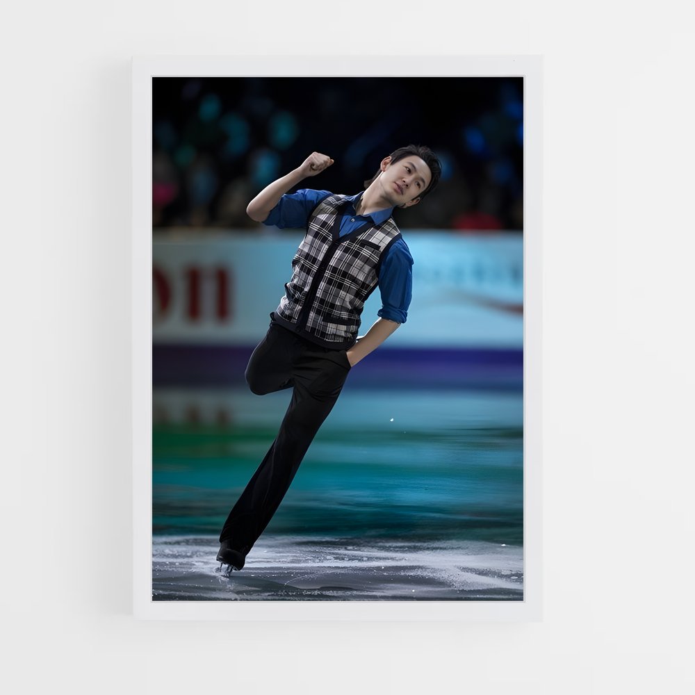 Poster Patrick chan – affiche Patinage artistique (vue 3)